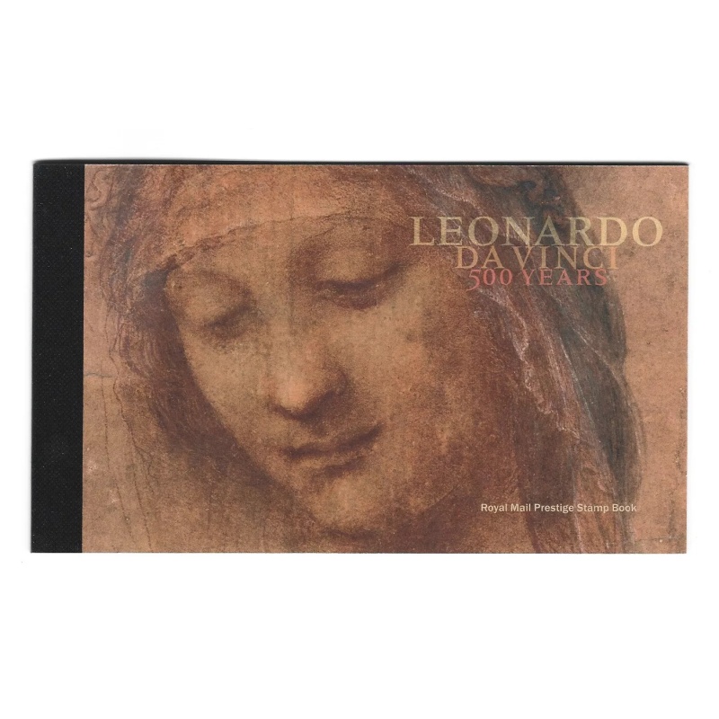 GB Prestige Booklet DY28 2019 Leonardo Da Vinci - complete