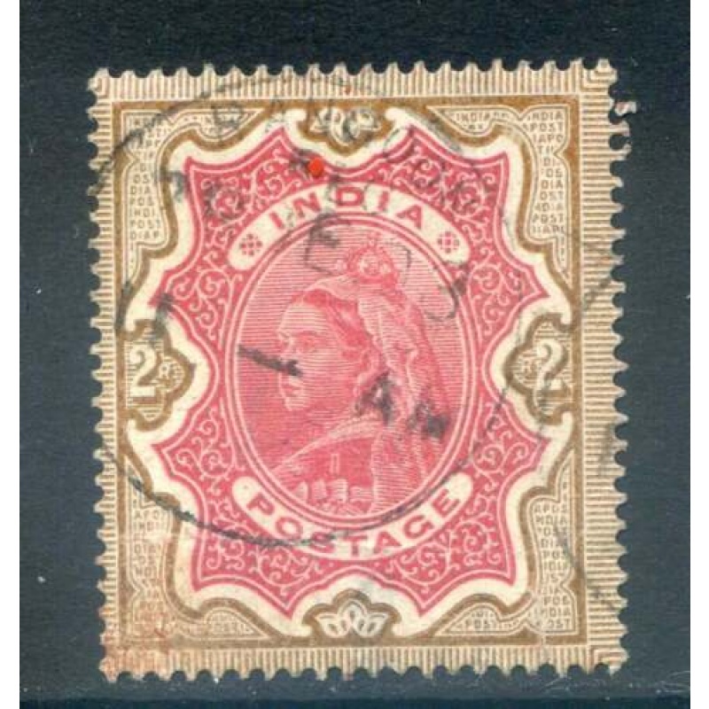 India 2r Carmine  Brown SG107a Fine Used