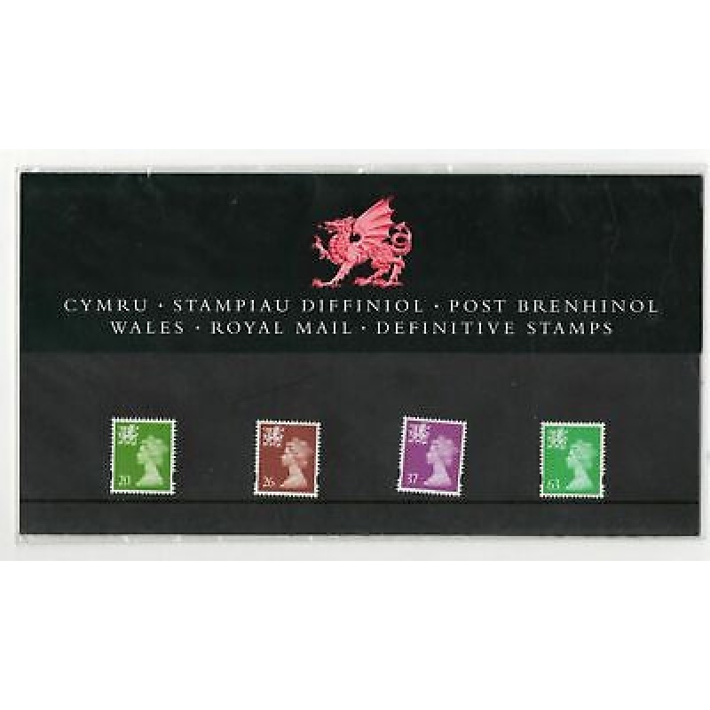 1997 Wales Regional Definitive Pack no.39 Presentation pack