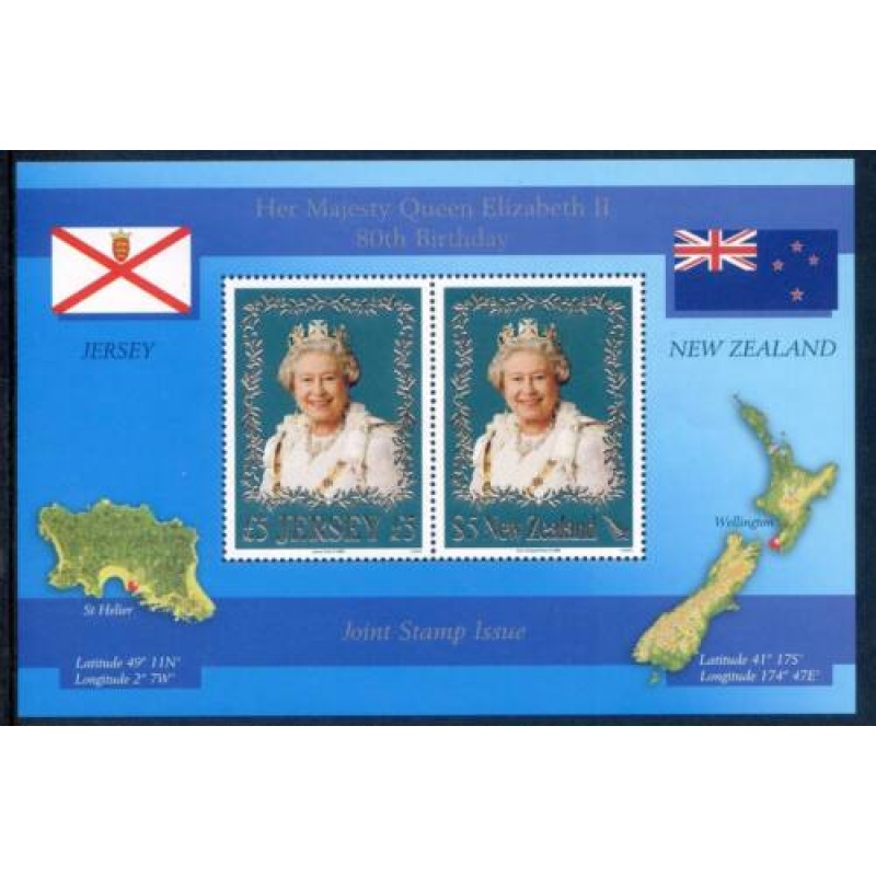 Jersey 2006 Queens Birthday Set SGMS1273 Unmounted mint