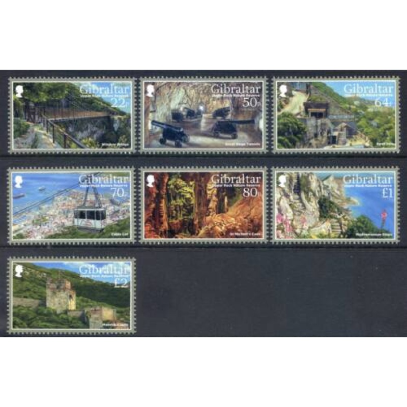 2017 Gibraltar Nature Reserve SG1768 1774 Unmounted Mint