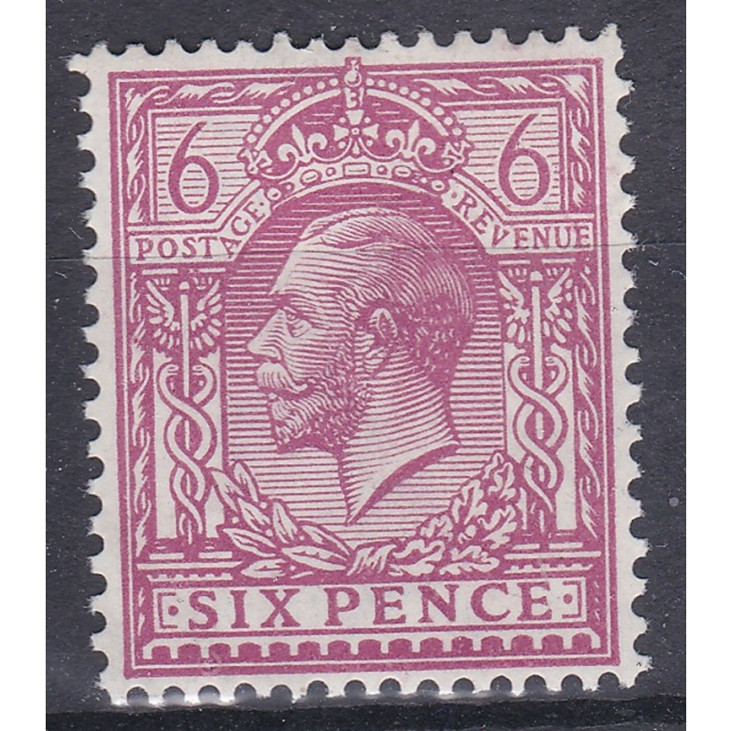 N26(3) 6d Reddish Purple Royal Cypher control single UNMOUNTED MINT