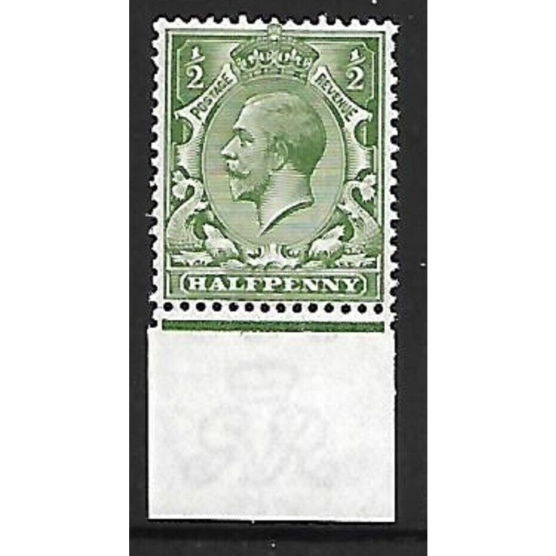 N14(13) d Pale Olive Green Royal Cypher with RPS cert UNMOUNTED MINT MNH