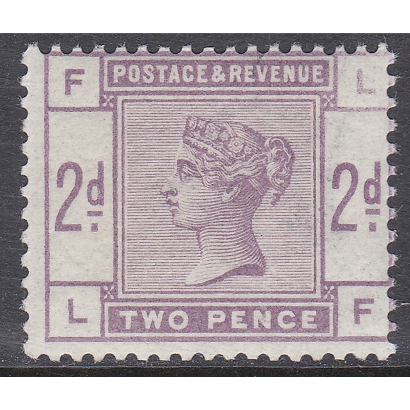 Sg 189 2d Lilac from Lilac  Green issue lettered L-F UNMOUNTED MINT MNH