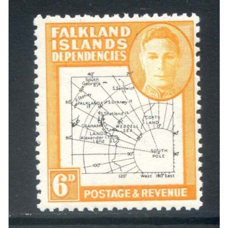 Falkland Islands Dependencies SGG14 Mounted Mint