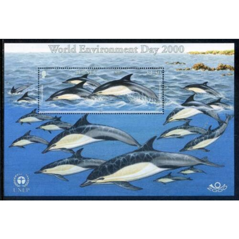 Jersey 2000 Marine Life Set SG947 953 Unmounted Mint