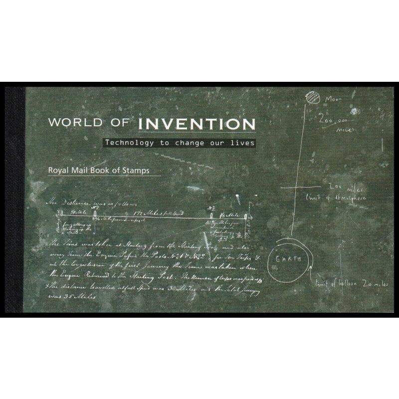 GB Prestige Booklet DX38 2007 World of Invention booklet SUPER CONDITION