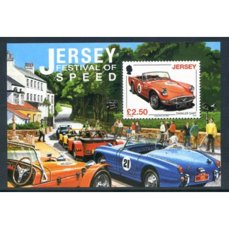 Jersey 2008 Festival Of Speed Set SGMS1387 Unmounted mint