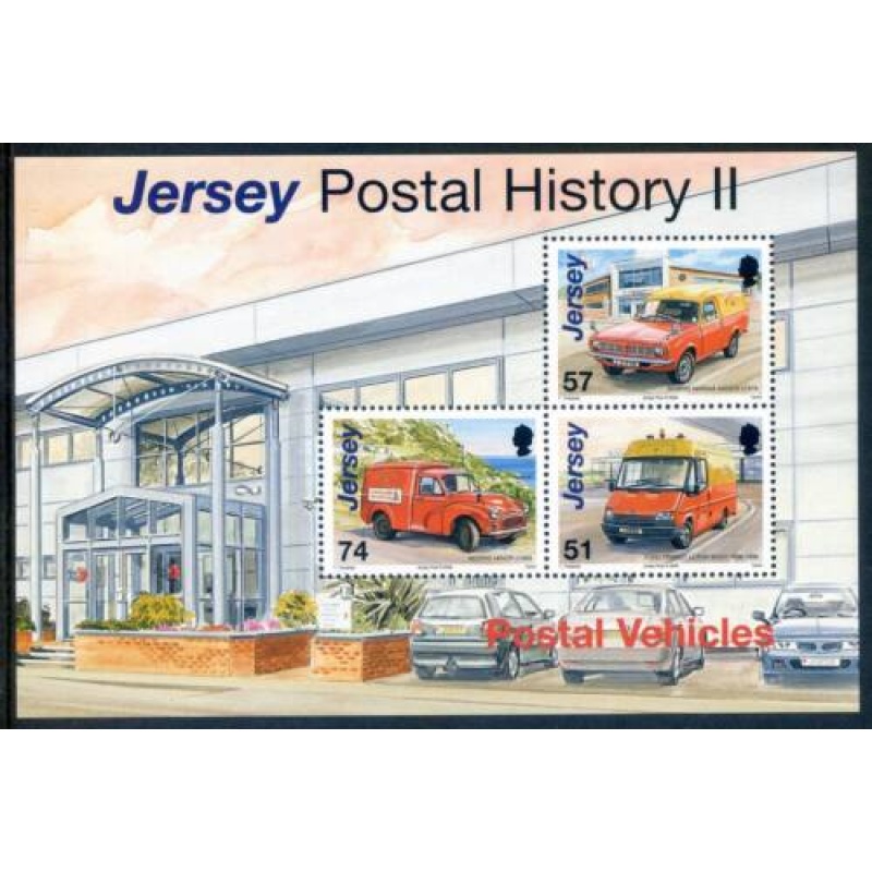 Jersey 2006 Postal History Set SG1286 1292 Unmounted mint