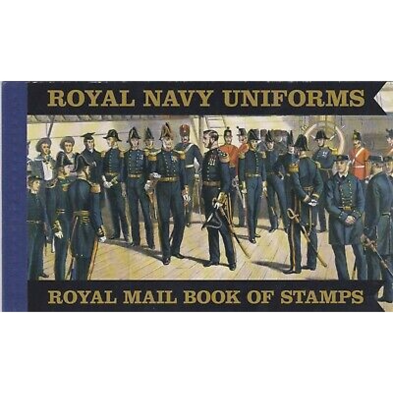 GB Prestige Booklet DX47 Royal Navy Uniforms UNMOUNTED MINT