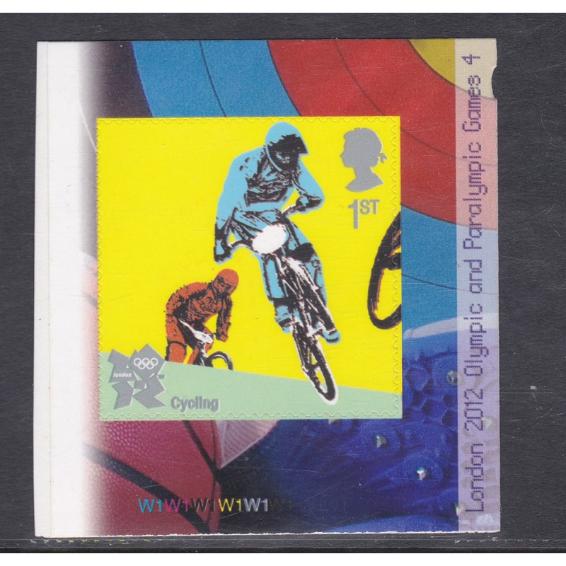 2010 sg3108b Pm26 Olympics 4 1st class Stamp from out of booklet UNMOUNTED MINT