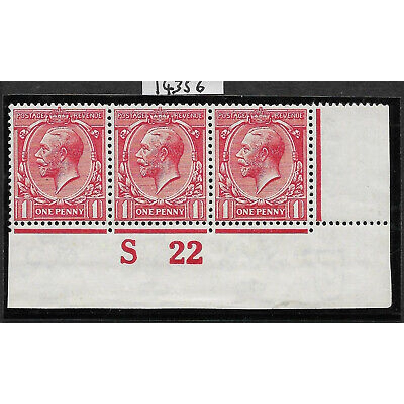 N16(10a) 1d Carmine Control S22 Imperf with Cert UNMOUNTED MINT