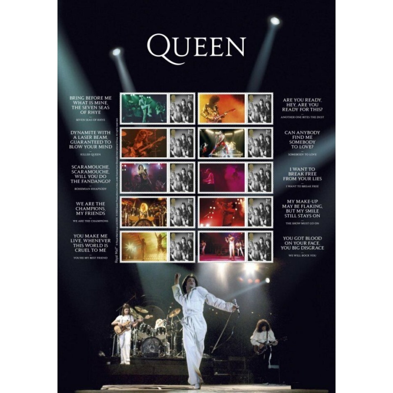 LS125 GB 2020 Queen Smiler sheet UNMOUNTED MINT