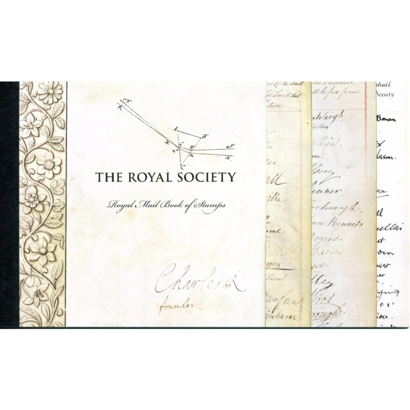 2010 GB Prestige Booklet DX49 The Royal society UNMOUNTED MINT