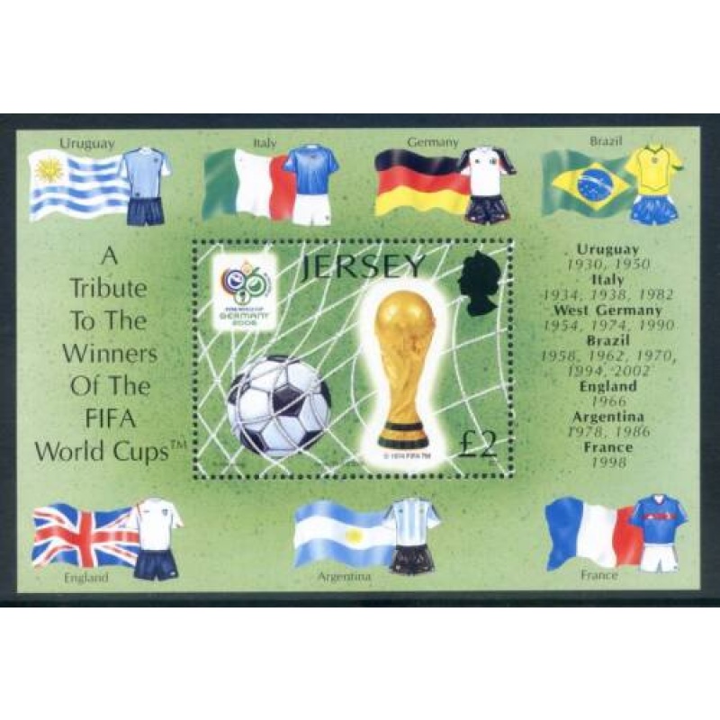 Jersey 2006 World Cup Set SGMS1274 Unmounted mint