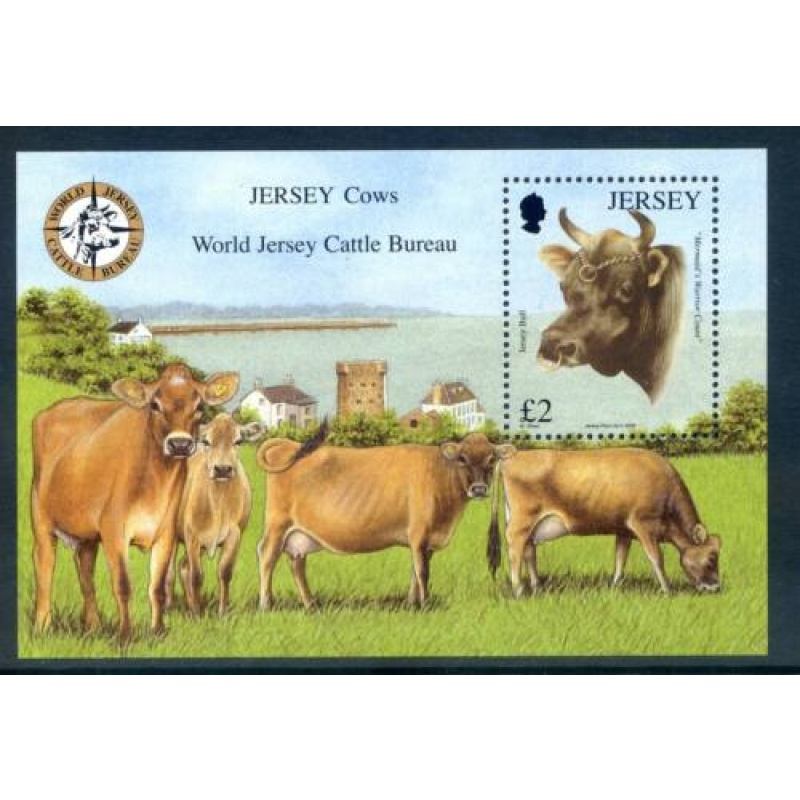 Jersey 2008 Cattle Conference Set SGMS1371 Unmounted mint