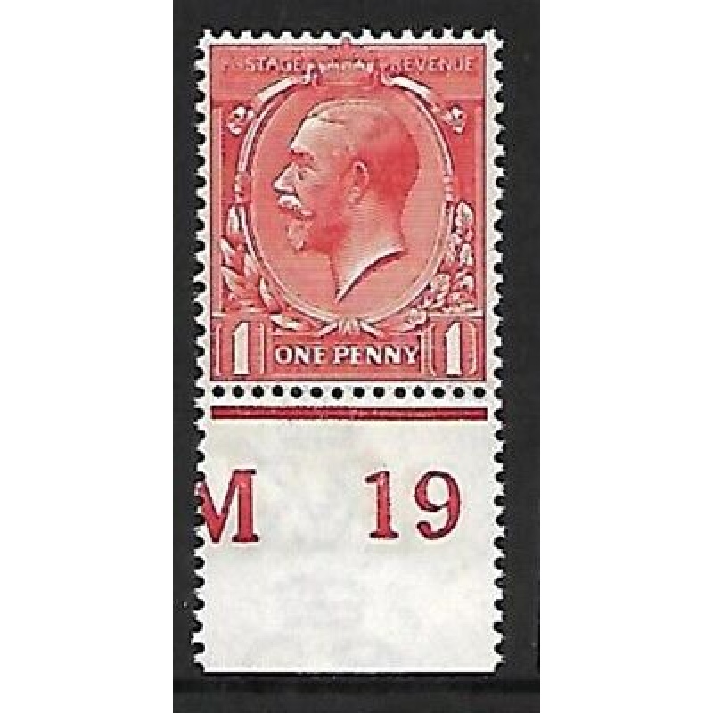 N16(14) 1d Scarlet Vermilion Royal Cypher M19 perf with RPS cert UNMOUNTED MINT