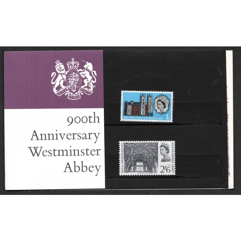 1966 Westminster Abbey 900th anniversary Presentation pack UNMOUNTED MINT