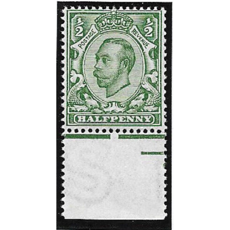 Spec N4(5) d Bluish Green Downey Head with cert UNMOUNTED MINT MNH