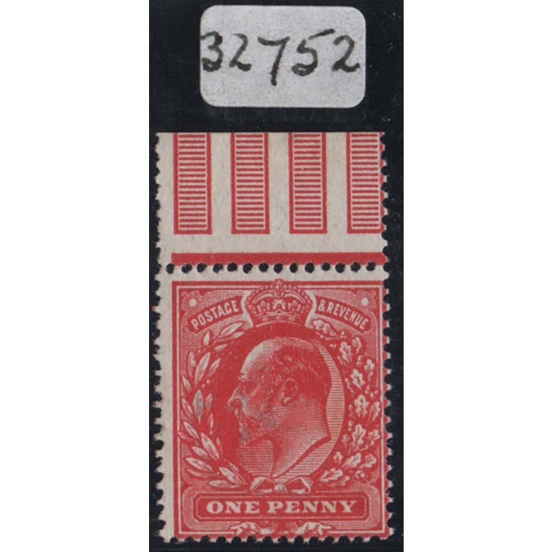 GB 1911 1d intense rose-red perf 15x14 sg280var Spec M7/3 unmounted mint, with