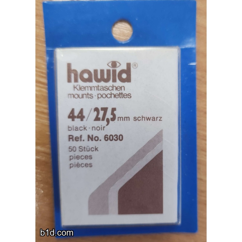 Hawid 50 44x27.5mm mounts BLACK sealed pack