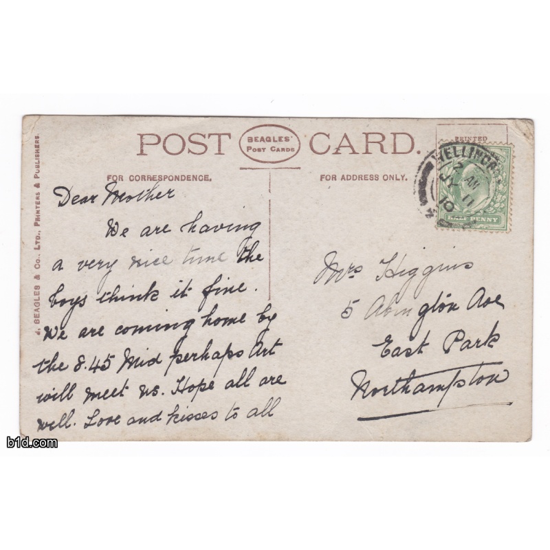 769. H.M. King Edward VII Beagles Postcards Postcard USED