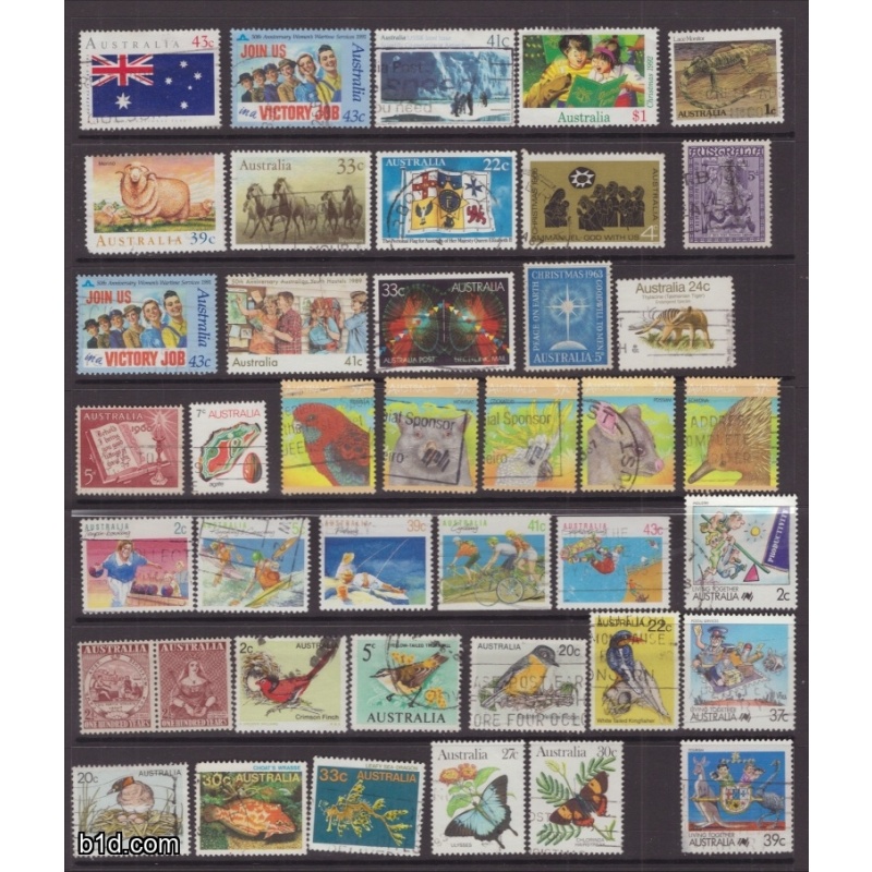 Lot of used Australia see scans for details #2